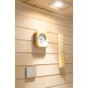 Sauna soba Nero kanadski hemlock 1800x1800x1900 za 4 osobe sa rasvetom 